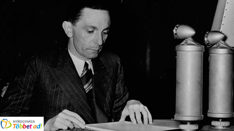 Joseph Goebbels propagandagépezetéről tart előadást Pritz Pál Nyíregyházán