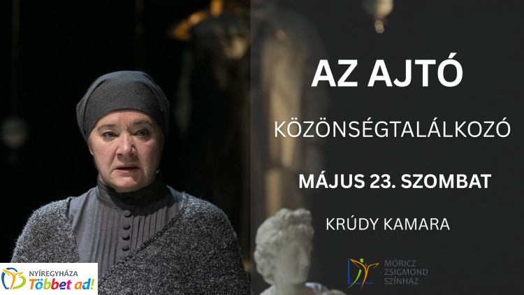 Közönségtalálkozót szerveznek „Az ajtó” szereplőivel a Móricz Zsigmond Színházban