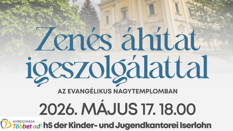 Németországi testvérvárosból érkezik ifjúsági kórus Nyíregyházára