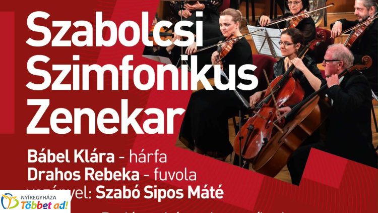 Szabolcsi Szimfonikus Zenekar ad koncertet a Filharmónia bérlet következő estjén