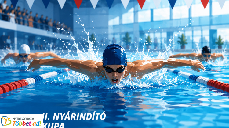 Nyárindító úszóversenyre várják a sportolókat Nyíregyházán