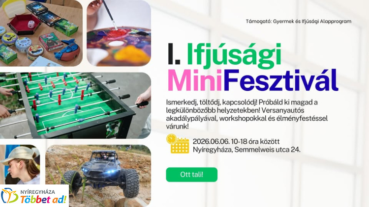 Fiatal vállalkozókkal, VR-élményekkel és workshopokkal folytatódik az Ifjúsági MiniFesztivál