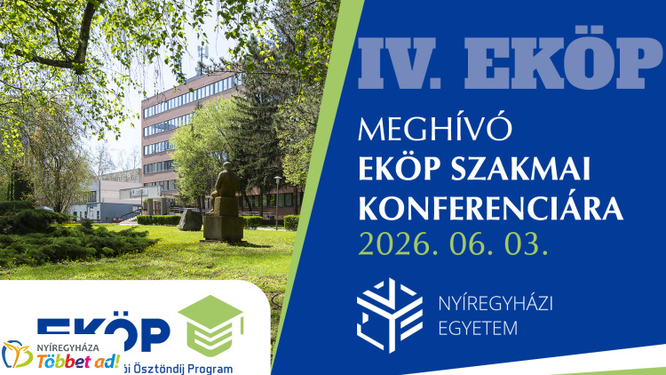Kutatási eredményeiket mutatják be a Nyíregyházi Egyetem ösztöndíjas hallgatói