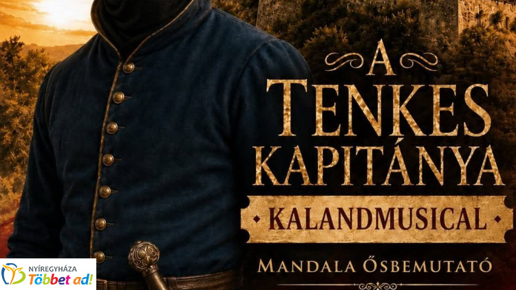 A Tenkes kapitánya visszatér: ősbemutatóra készül a Mandala Dalszínház
