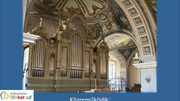 Zenés áhítatra várják az érdeklődőket a nyíregyházi evangélikus nagytemplomban