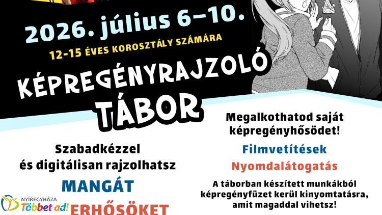 Szuperhősök, mangák és saját képregények – Még lehet jelentkezni a nyári képregényrajzoló táborba