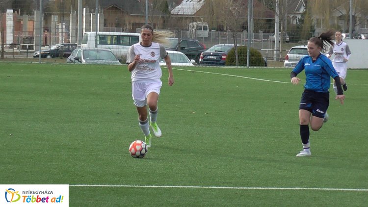 Négy gólt hozott a női focimeccs - a Szolnokot fogadta a Nyíregyháza Spartacus