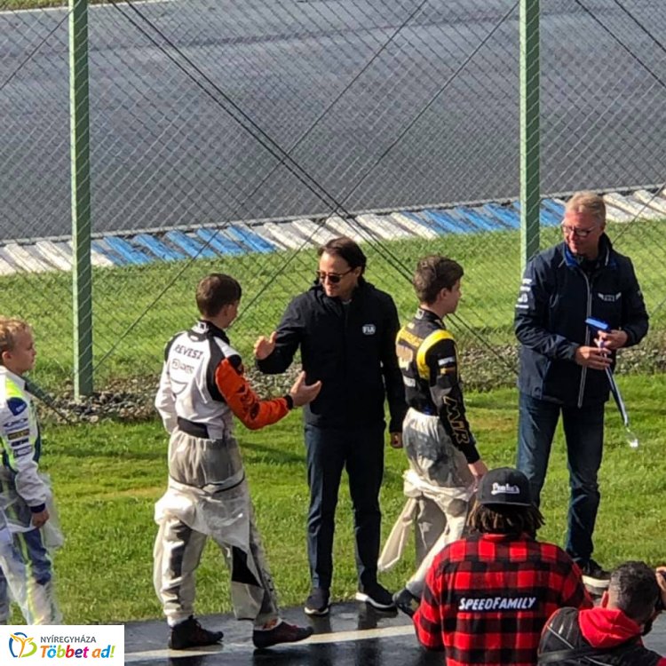 Gokart Junior VB - Felipe Massa is gratulált a nyíregyházi pilótának  