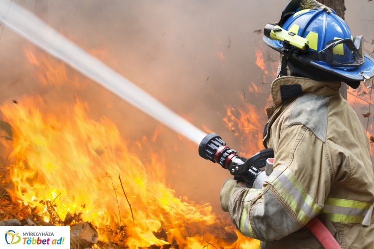 Vasárnap öt esetben szabadtéri tűzesetnél avatkoztak be Szabolcs megye tűzoltói