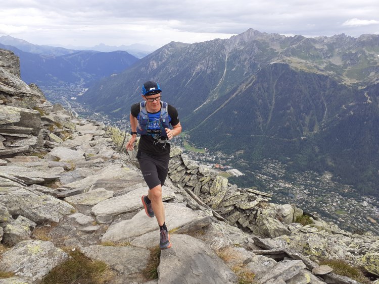 Szédítő helyen a nyíregyházi futó - Belus Tamás az Alpokban és a Tátrában is indult