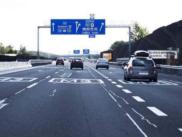Forgalomkorlátozás várható az M3-as autópálya Budapest-Hatvan vasút feletti hídján