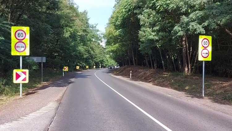 60 km/h-s korlátozás és előzési tilalom a Nyíregyháza és Nagykálló közötti úton