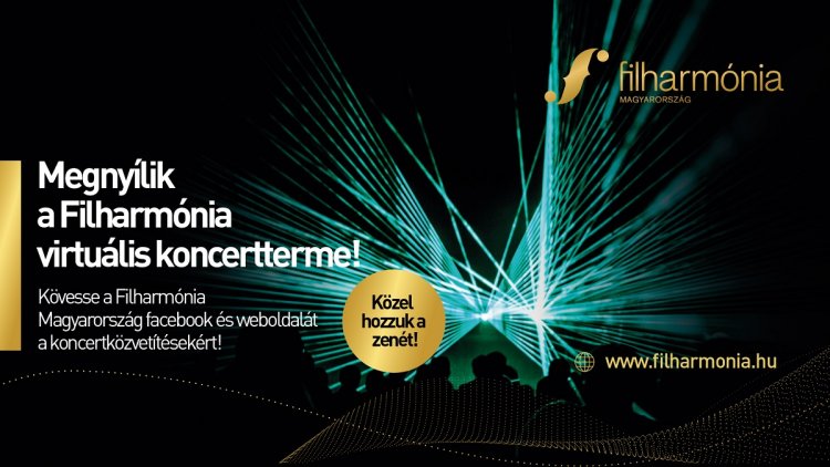 Premierek a Filharmónia Magyarország virtuális koncerttermében