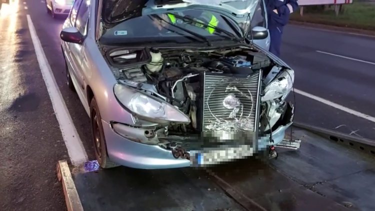 Ráfutásos baleset történt csütörtök reggel a Debreceni úton    