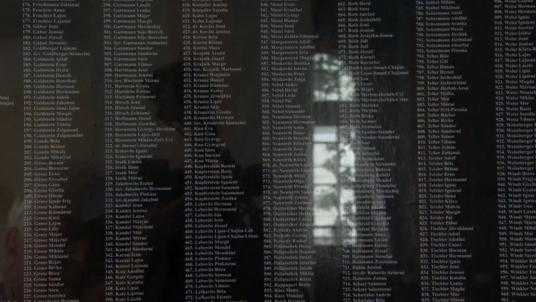 Egy név – egy élet: a holokauszt magyarországi áldozatainak emléknapja