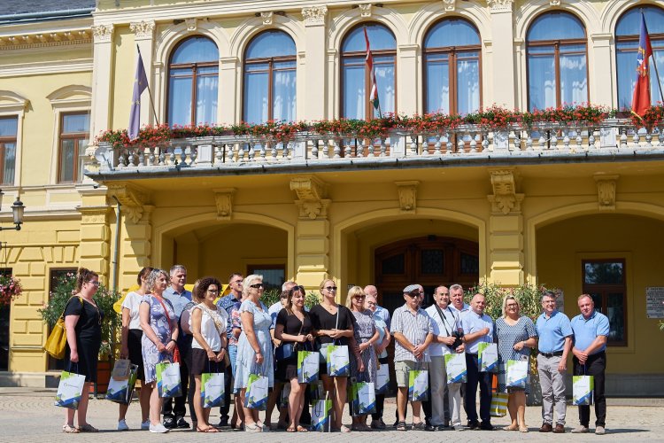 Találkozó – 24 fő érkezett Lengyelországból a városházára               