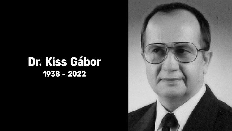 In memoriam – Elhunyt Dr. Kiss Gábor, tanár, politikus, a Szabolcs-Szatmár-Bereg Megyei Közgyűlés korábbi alelnöke