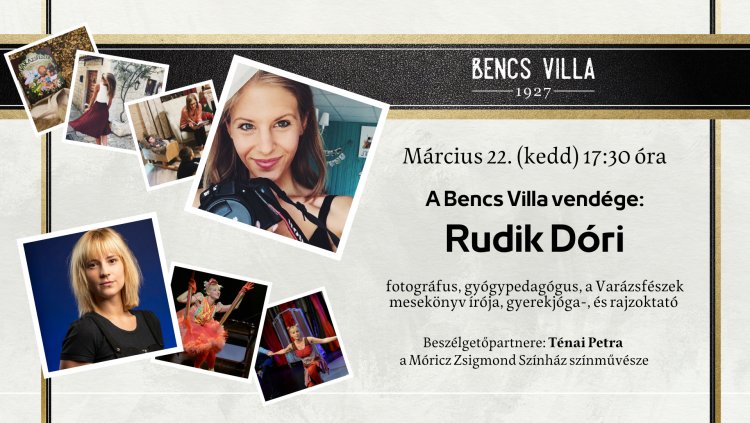 A Bencs Villa vendége: Rudik Dóri