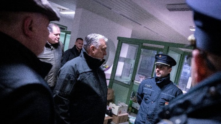 Éjszaka a határon: Orbán Viktor határszemlét tartott – Videó!