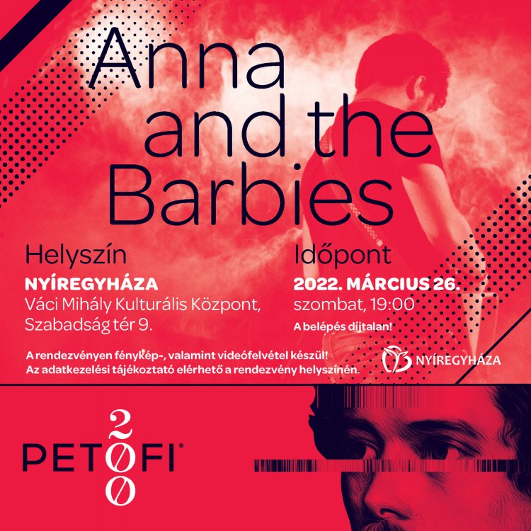 Indulnak a Petőfi Klubok – Szombaton ingyenes Anna and the Barbies koncert várja az érdeklődőket a Váci Mihály Kulturális Központban
