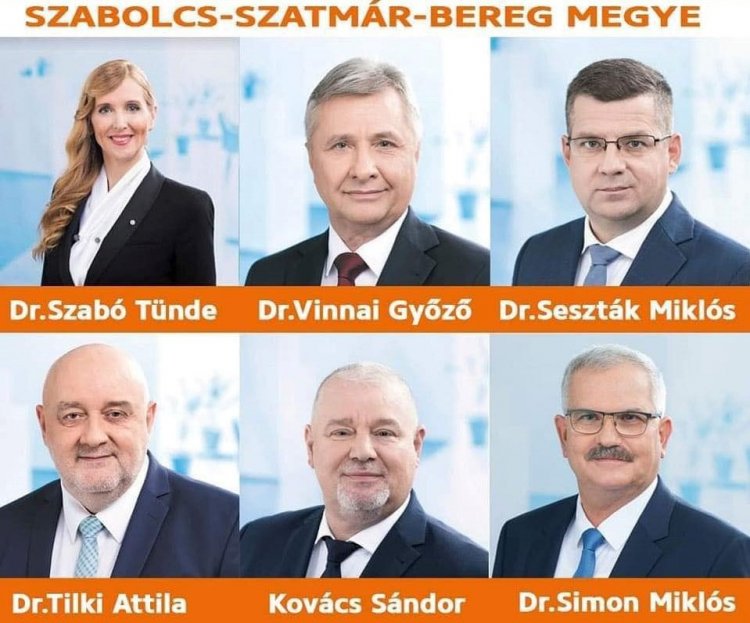 Dr. Szabó Tünde és dr. Vinnai Gyöző is újra nyert, teljes FIDESZ-KDNP győzelem Nyíregyházán és Szabolcs-Szatmár-Bereg megyében az országgyűlési választáson