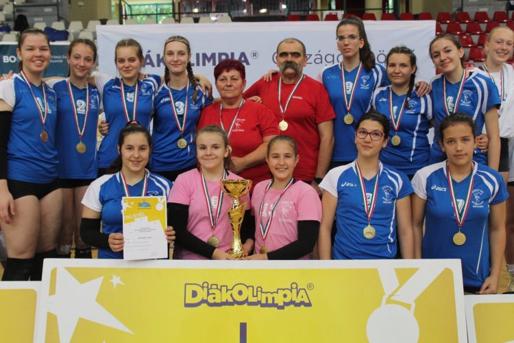 Diákolimpiai bajnok lett a Móricz röplabda együttese