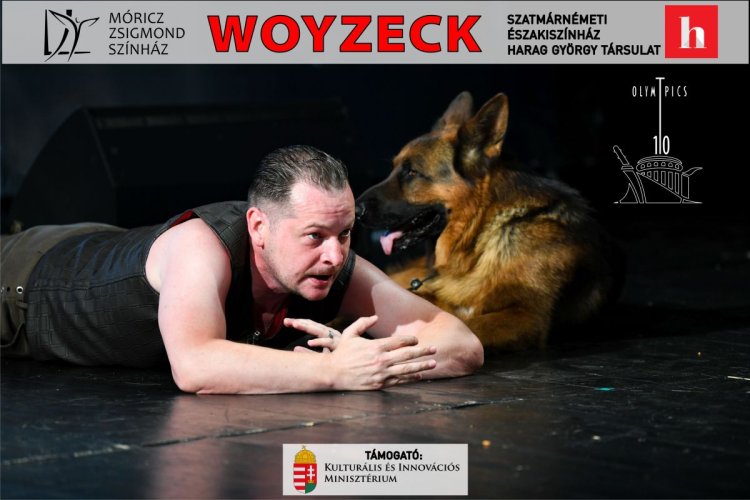 A 10. Színházi Olimpián a Woyzeck szatmárnémeti vendégelőadás is szerepel a Móricz Zsigmond Színházban