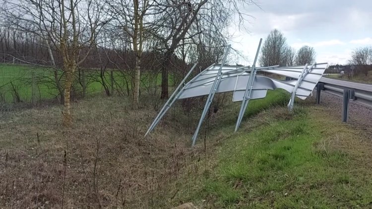 A viharos szél számos kárt okozott Szabolcs-Szatmár-Bereg vármegye területén