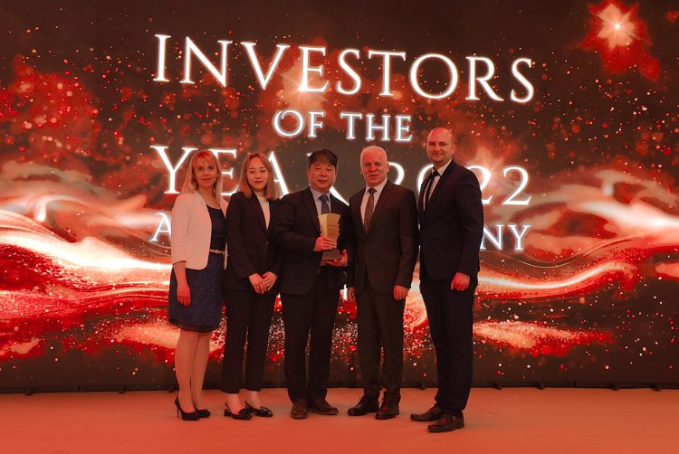 A dél-koreai W-Scope cég kapta „Az év új beruházója” díjat