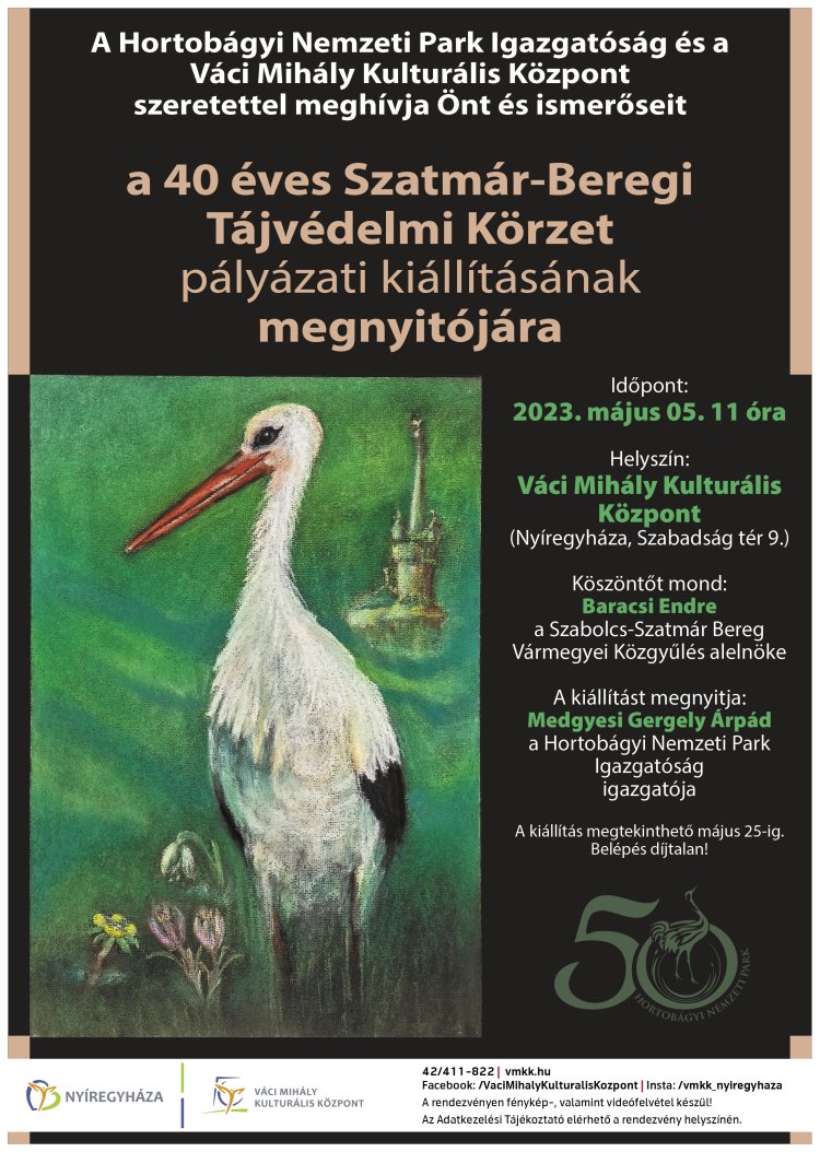 40 éves Szatmár-Beregi Tájvédelmi Körzet – Kiállítás nyílik a VMKK-ban
