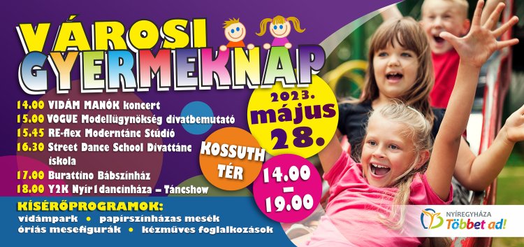 Városi Gyereknap – Színes programok a Kossuth téren