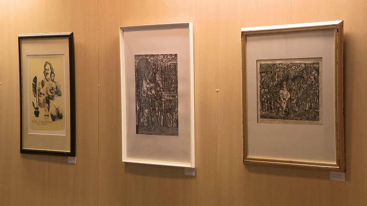 Gyulai Líviusz hatvan rajzából nyílt kiállítás az Ünnepi Könyvhét keretein belül