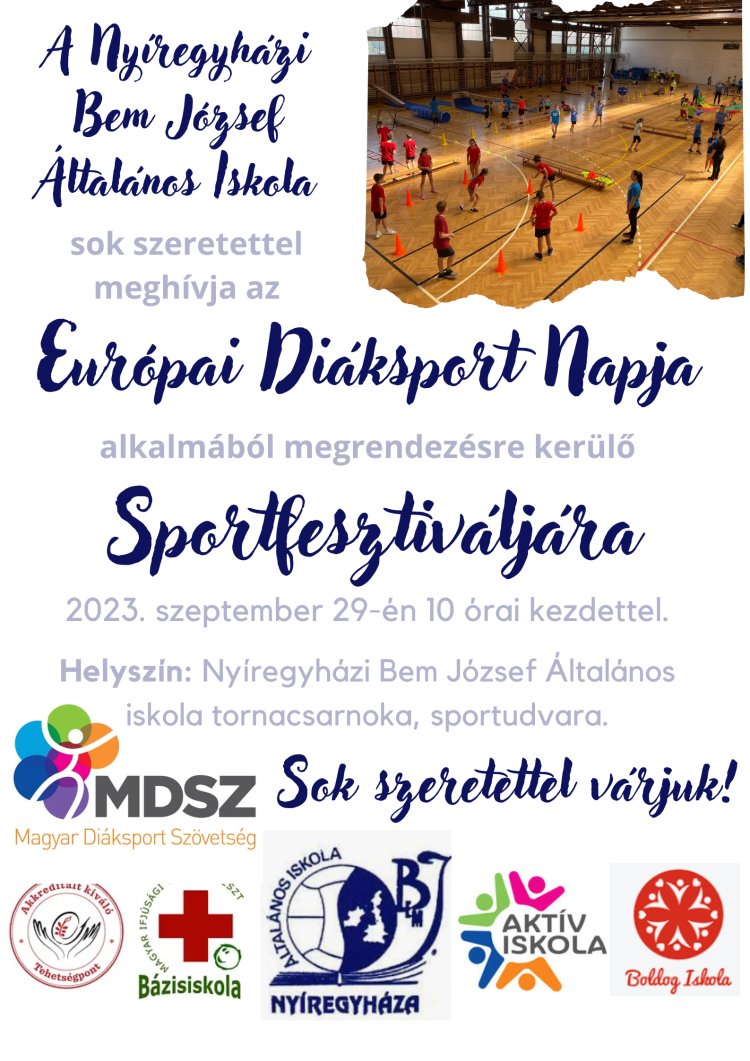 Sportfesztivált rendeznek a Bemben!