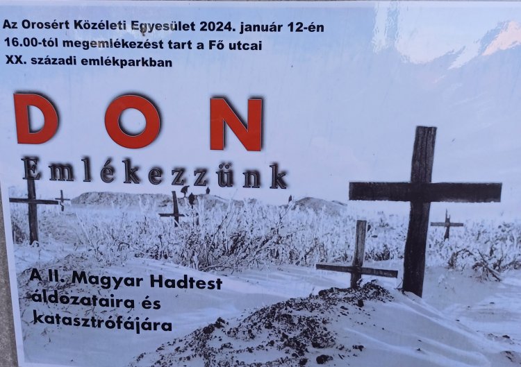 A magyar történelem egyik legszomorúbb eseményére emlékeznek Oroson 