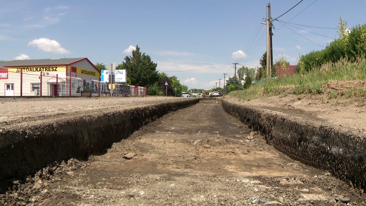 Infrastrukturális fejlesztés – Épül a Debreceni úti szennyvíz-nyomóvezeték