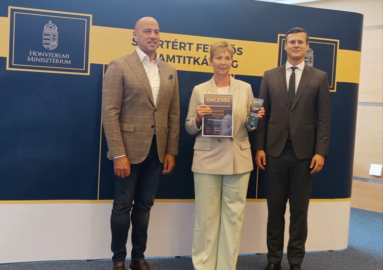 Gerevich díjat kapott a nyíregyházi atléta edző