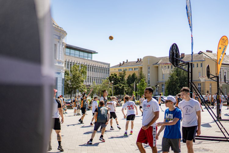 Streetball a Kossuth téren