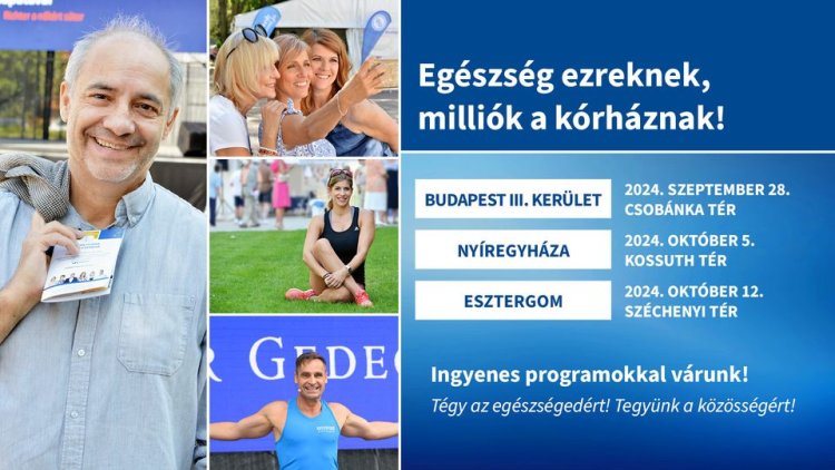 Egészség ezreknek, milliók a kórháznak! - Minden, amit a Richter Egészségváros programról tudni kell!