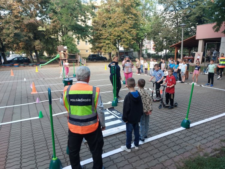 Megtanulták, hogyan kell forgalomban közlekedni