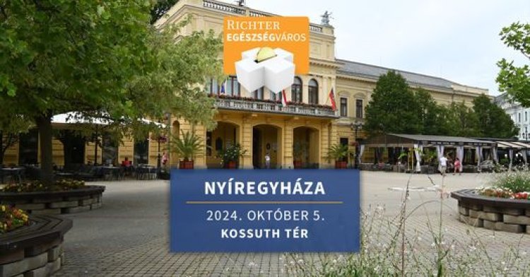 Richter Egészségváros – negyven szűrőhely, egész napos élményprogram és sztárvendégek várják!