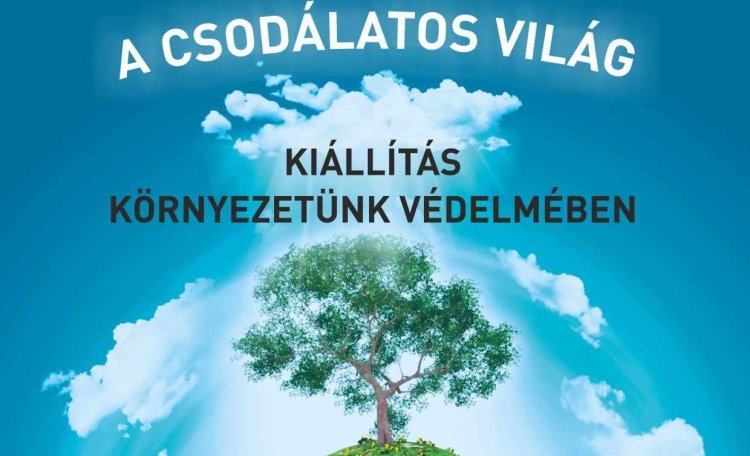 A csodálatos világ - kiállítás környezetünk védelmében