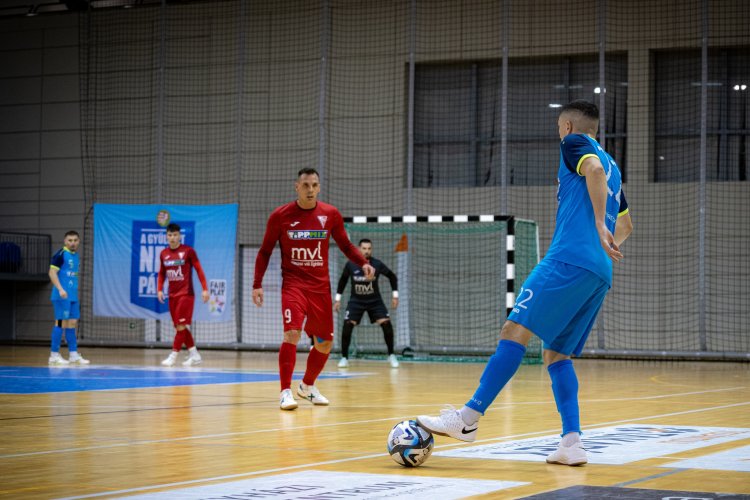 A címvédő állította meg a Stúdiót - megszakadt a futsal csapat nagy sorozata