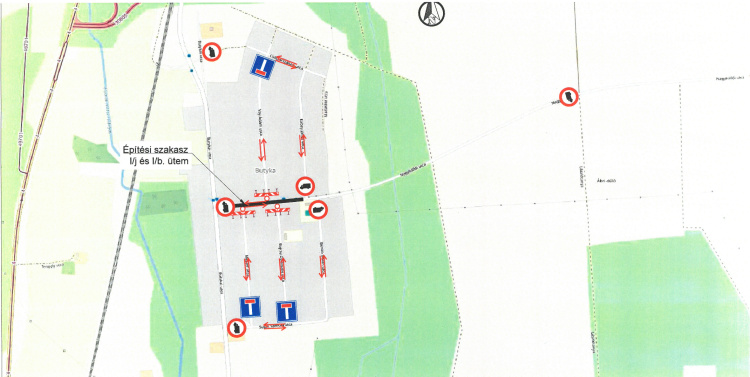 Félpályás útlezárást jelentett be a kivitelező 