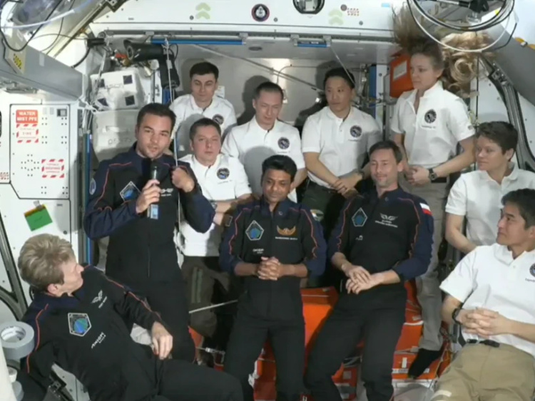 Kapu Tibor videóüzenetben jelentkezett az ISS fedélzetéről!