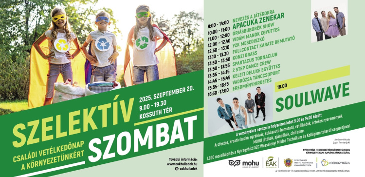 Hol landoljon a locsolócső? Kiderül a Szelektív Szombaton!