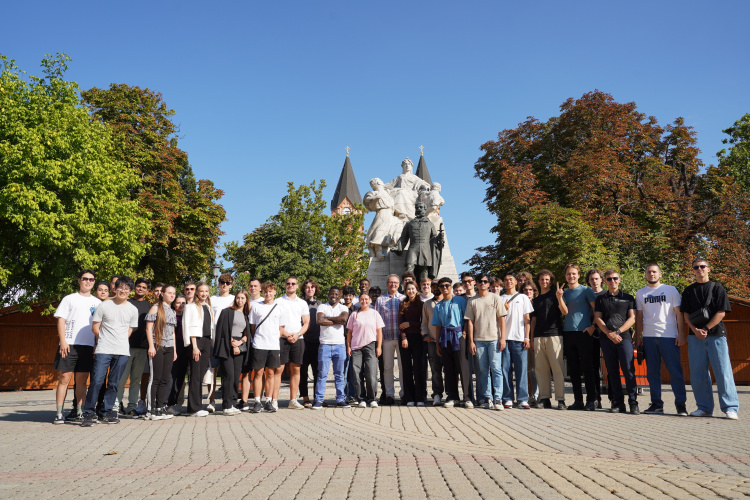 Kulturális séta és jó hangulat - így érzik magukat a nemzetközi hallgatók Nyíregyházán