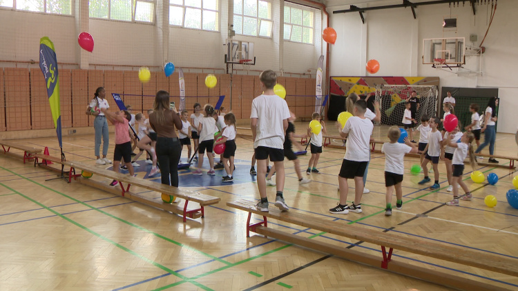 Európai Sporthét - több iskolába ellátogatott a Sportcentrum