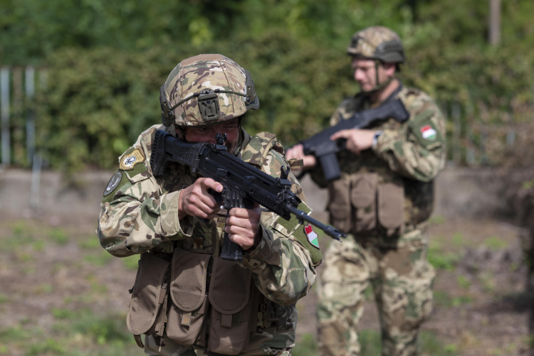 Összehangolt gyakorlaton vettek részt az északkeleti térség tartalékosai
