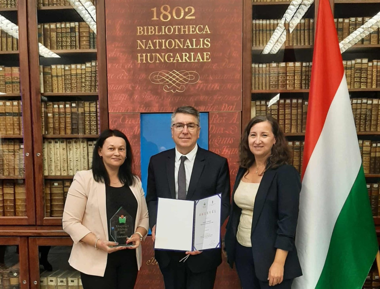 Hatalmas siker! - Első lett a Móricz Zsigmond Megyei és Városi Könyvtár