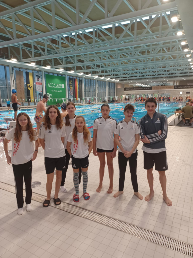 Stuttgartban a Sportcentrum úszói                             